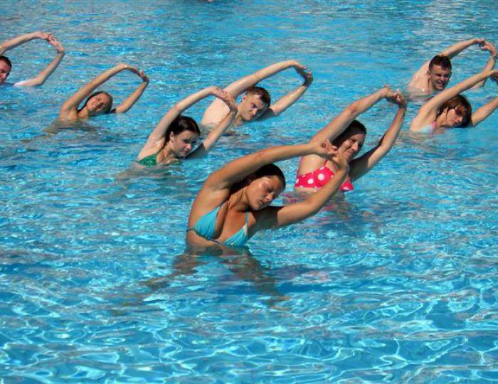 Аквааэробика - Санаторий «СССР»